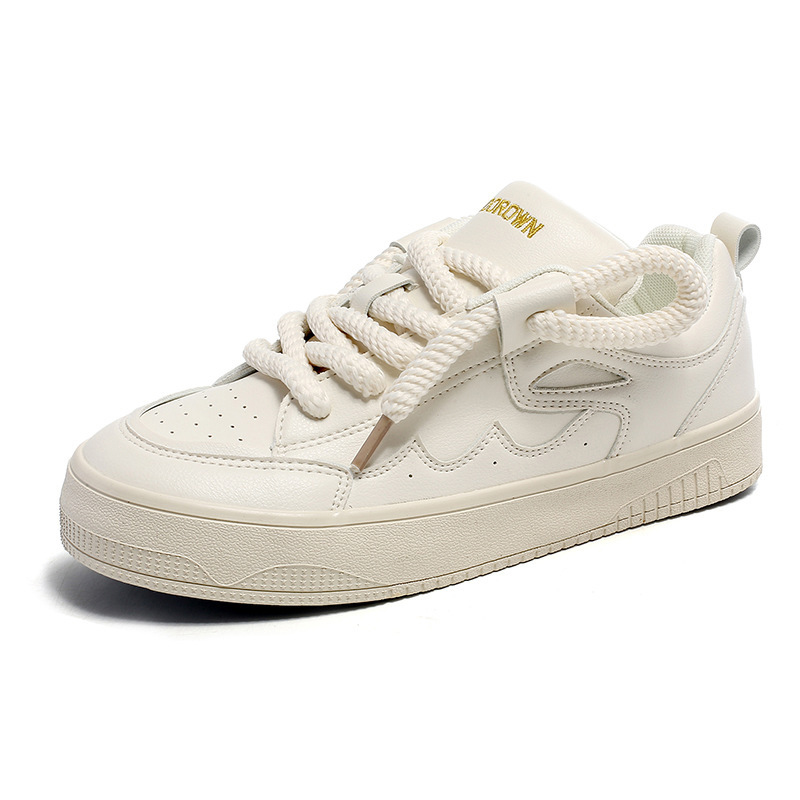 zapatilla color blanco para mujer estilo urbano